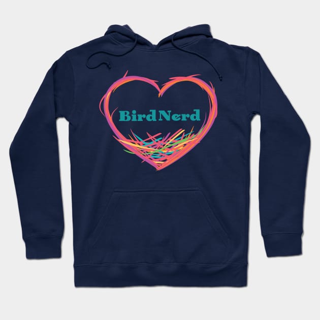 Bird Nerd Hoodie by lauran